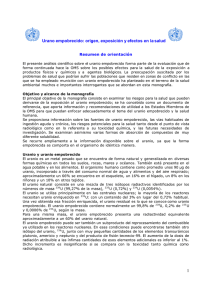 Depleted Uranium - Spanish pdf, 37kb