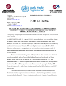 Press release - en español pdf, 865kb