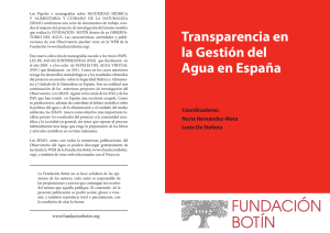 Los Papeles o monografías sobre SEGURIDAD HÍDRICA