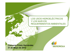 Los usos hidroel ctricos y los nuevos requerimientos ambientales (presentaci n)