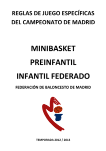      MINIBASKET  PREINFANTIL 