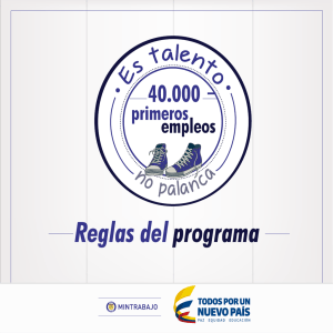 Reglas del programa