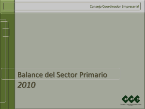 BalanceSectorPrimario2010