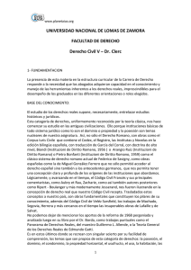 Derecho Civil IV - Dr. Clerc