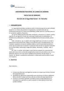 Derecho de la Seguridad Social - Dr. Bonerba