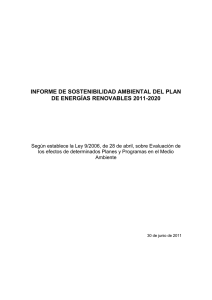 Informe de Sostenibilidad Ambiental del Plan de Energías Renovables 2011-2020.url