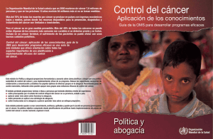 Module 6: Policy and advocacy (Spanish) [pdf 2Mb]
