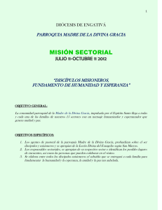 mision sectorial