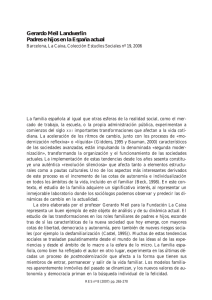 GERARDO MEIL LANDWERLIN, Padres e hijos en la España actual, Barcelona, La Caixa, Colección Estudios Sociales nº 19, 2006, por Luis Ayuso Sánchez