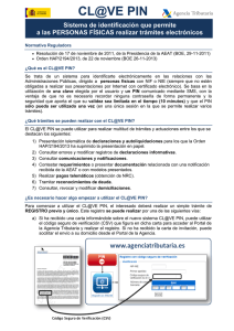 ¿Cómo funciona el sistema Cl@ve PIN?