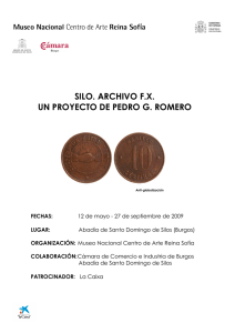 Silo. Archivo F.X. Un proyecto de Pedro G. Romero