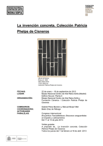 Dossier La invención concreta. Colección Patricia Phelps de Cisneros