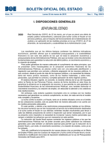 Real Decreto-Ley 3/2015, 22 de marzo