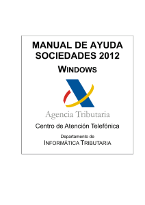 MANUAL DE AYUDA 12 SOCIEDADES 20 W