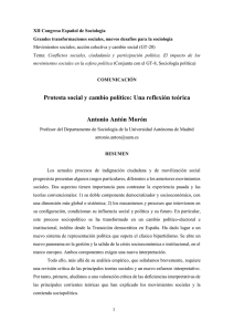 XII Congreso Español de Sociología