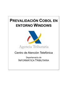 Prevalidación Cobol en entorno Windows (426 Kb - 04/2008)