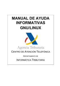 Manual de ayuda Informativas 2015 en Linux