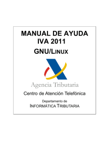 Manual de ayuda técnica IVA 2011 (modelo 390) en Linux