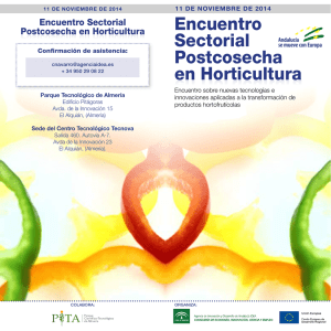 Encuentro Sectorial Postcosecha en Horticultura