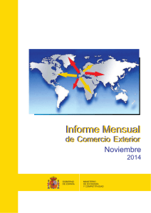 Informe Mensual de Comercio Exterior Noviembre 2014