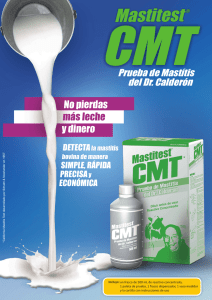 CMT Mastitest No pierdas y dinero
