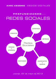 REDES SOCIALES Redes Sociales