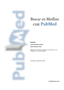 3.- Buscar en Medline con Pubmed (H. Juan Canalejo)
