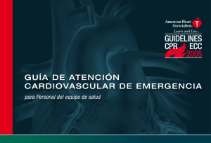 0.1.- AHA GuÃ­a de atenciÃ³n cardiovascular de emergencia (RCP) 2006