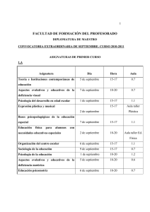 Maestro primer curso_ Aulas