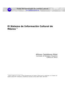 El Sistema de Información Cultural de México