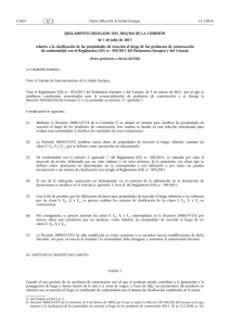 Reglamento Delegado (UE) 2016/364 de la Comisi n,
