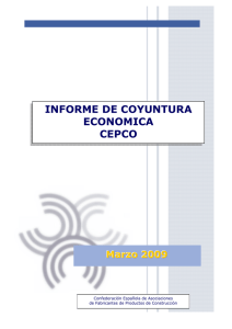 INFORME DE COYUNTURA ECONOMICA CEPCO M