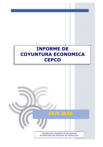 INFORME DE COYUNTURA ECONOMICA CEPCO A