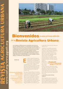 La Agricultura Urbana