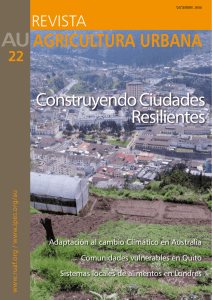 Construyendo Ciudades Resilientes