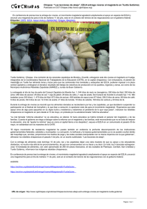 Chiapas: &ldquo;Las lecciones de abajo&rdquo;, EZLN entrega v&iacute;veres al magisterio...