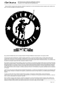 CGT denuncia las sentencias politizadas de Atenco