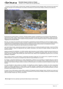 Reinstalan bloqueo carretero en Chiapas