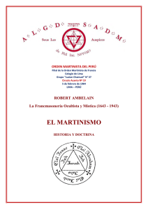 El Martinismo - Historia y Doctrina - Robert Ambelain