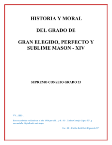 Historia y Moral del Grado 14º del R·.E.·.A.·.A.·.