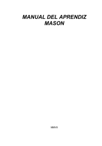 Rito Menfis - Manual del Aprendiz Mason