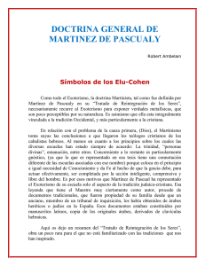 Doctrina General de Martinez de Pascualy