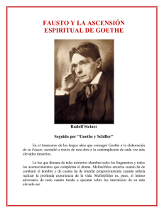 Fausto y la Ascensión Espiritual de Goethe