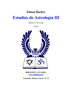 Estudios de Astrología - 3