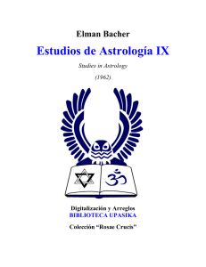 Estudios de Astrología - 9