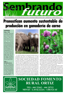 Pronostican aumento sustentable de producción en ganadería de carne Sembrando Futuro 02/2013