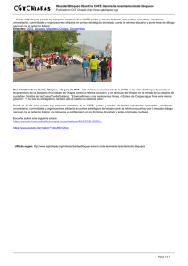 #DesdeElBloqueo #SanCris CNTE desmiente levantamiento de bloqueos