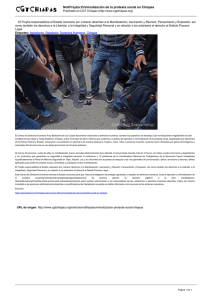 NotiFrayba:Criminalización de la protesta social en Chiapas