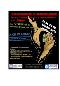 Presentación Encuentro Interdisciplinario - CLACEEA 2013