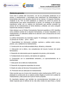 Directorate of Economic, Social and Environmental Affairs, Ministry of Foreign Affairs, Colombia pdf, 192kb